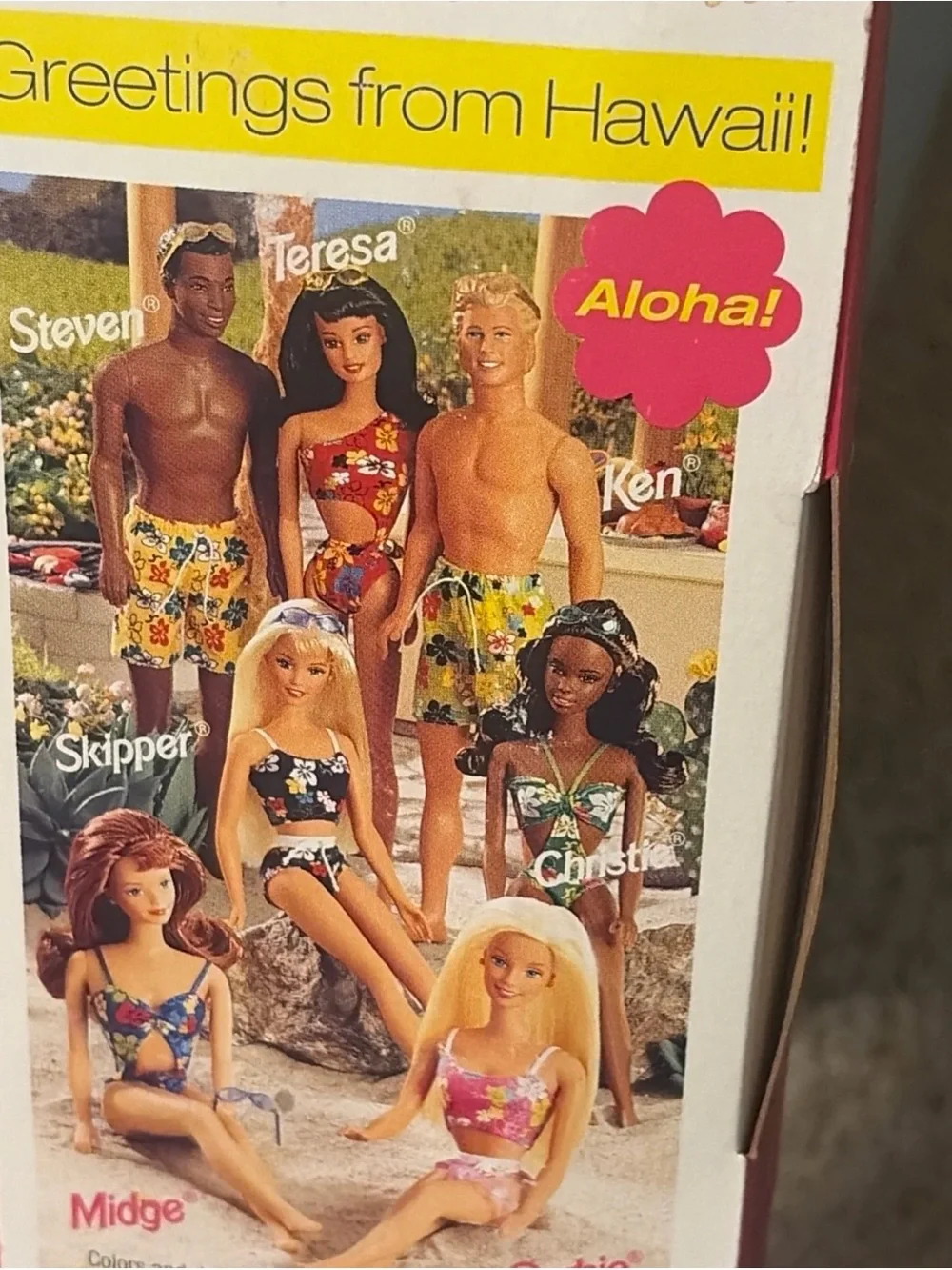 Vintage Barbie Hawaii Barbie Doll 1999 Mattel #24614 NRFB. Bathing Suit - Beach.